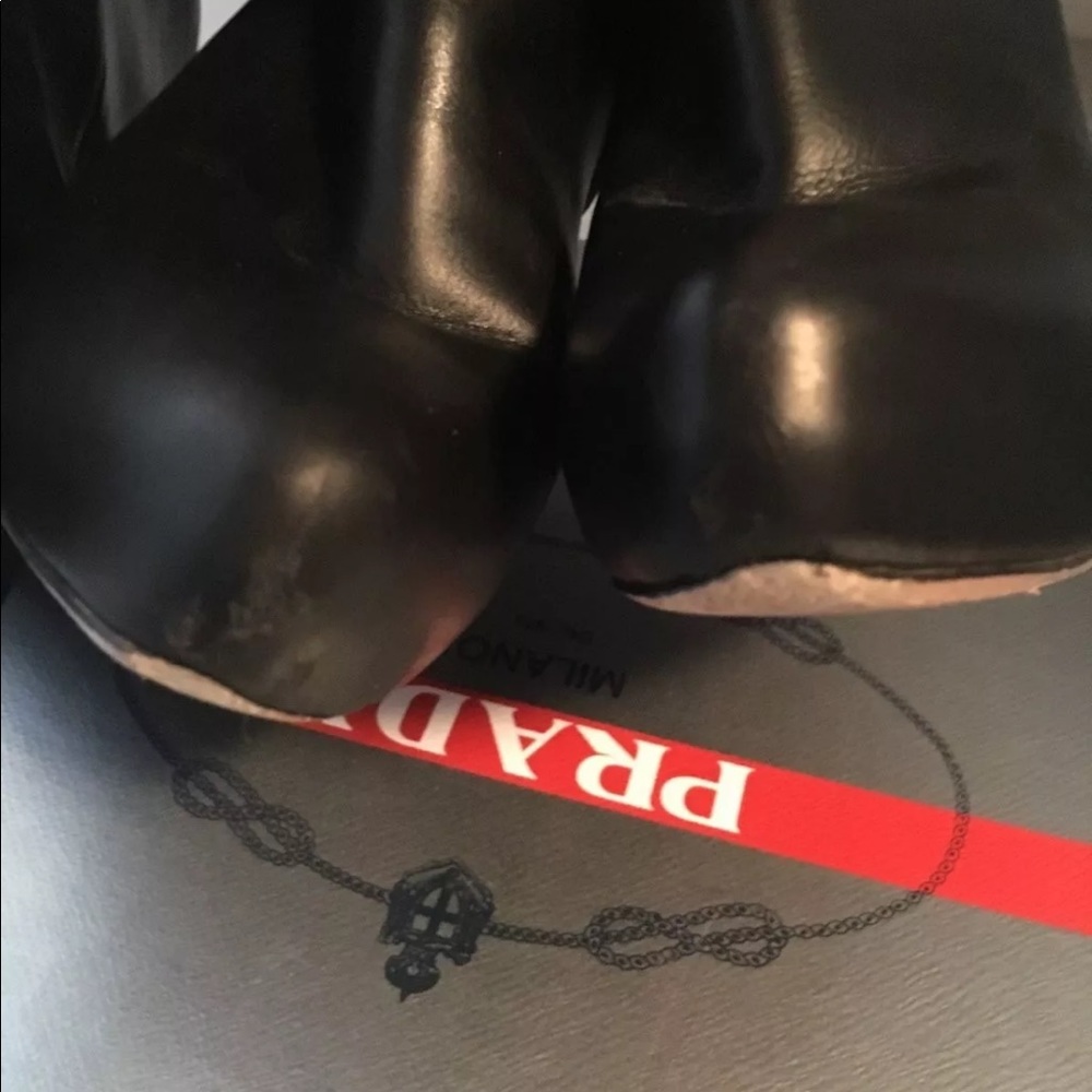 Prada heels boots size 39 color black - Picture 8 of 8